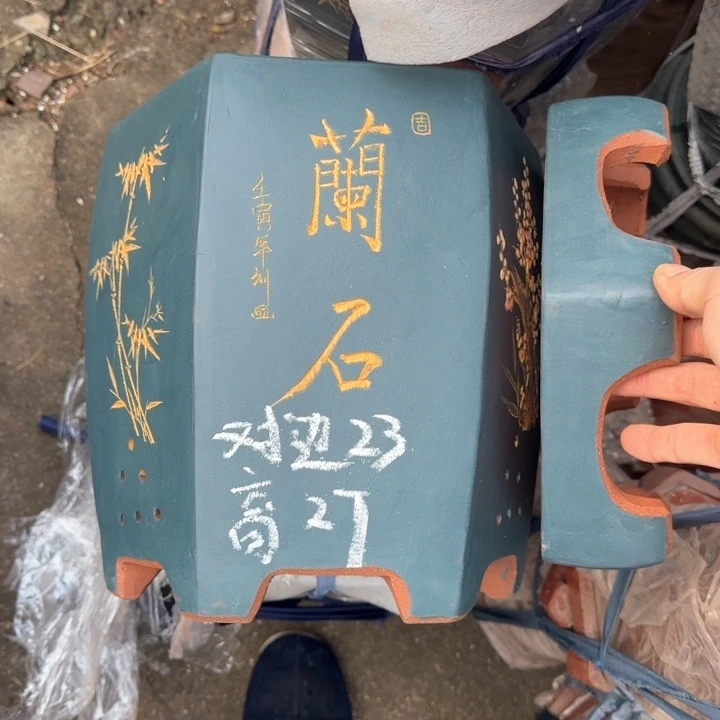 紫砂花盆特价清仓
