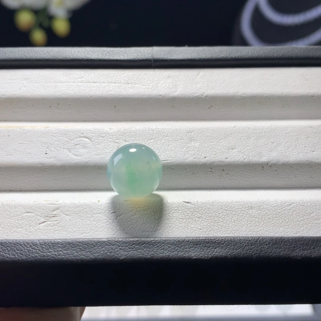 未镶嵌手串翡翠卡12蓝飘绿