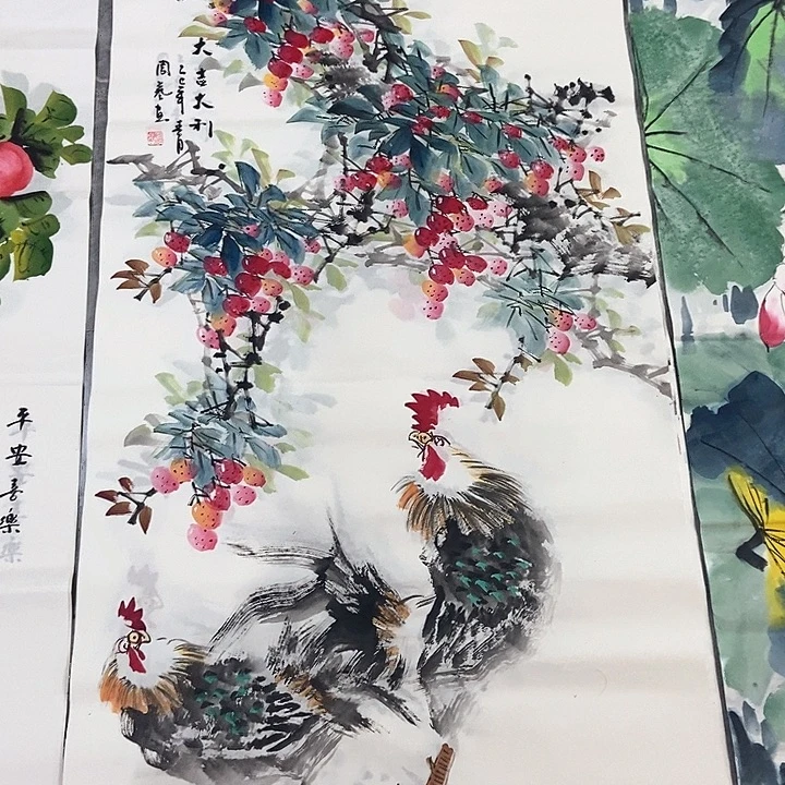 小周画廊的直播间