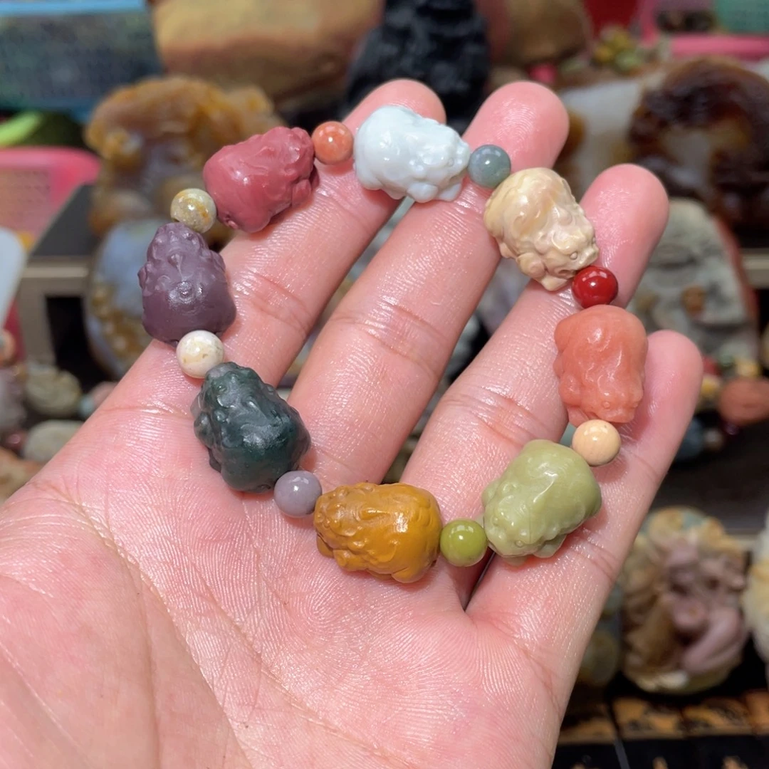 石英质玉未镶嵌手串