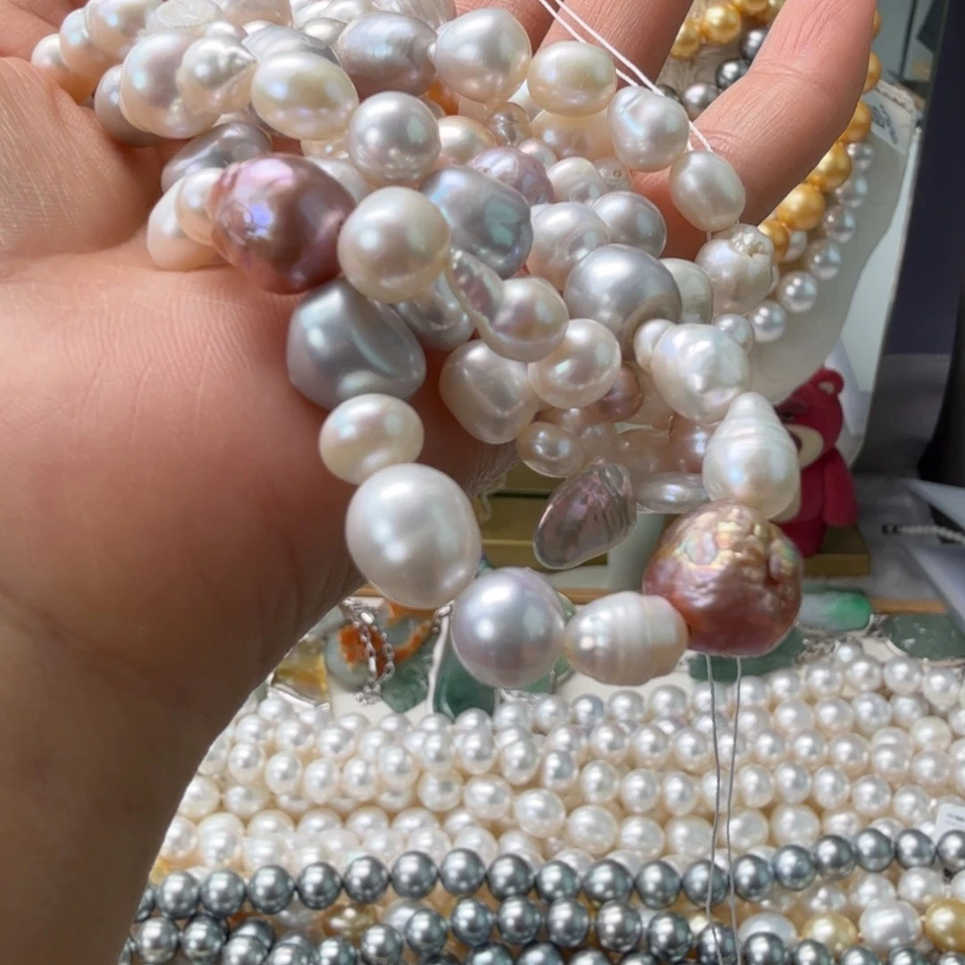 淡水珍珠颈饰未镶嵌