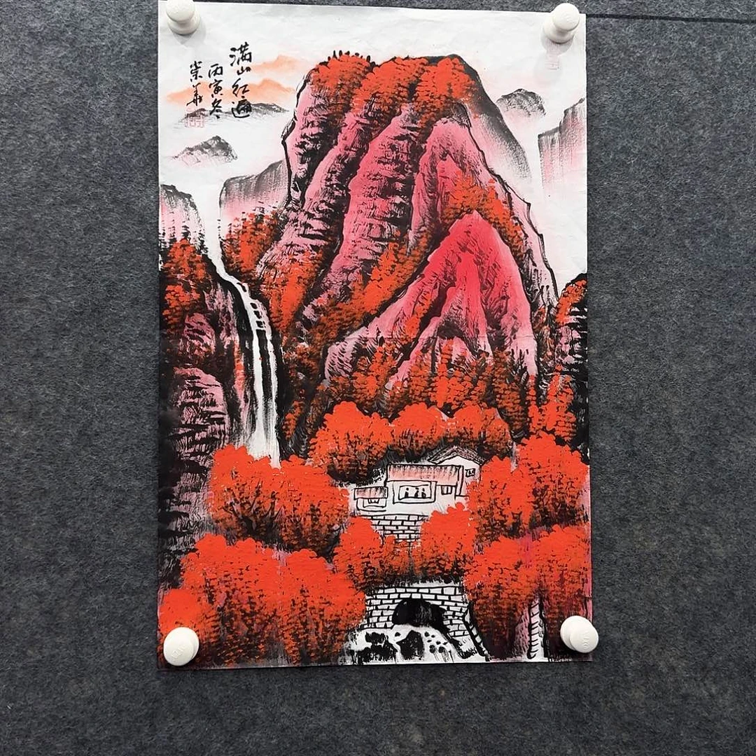 国画国画手绘原创