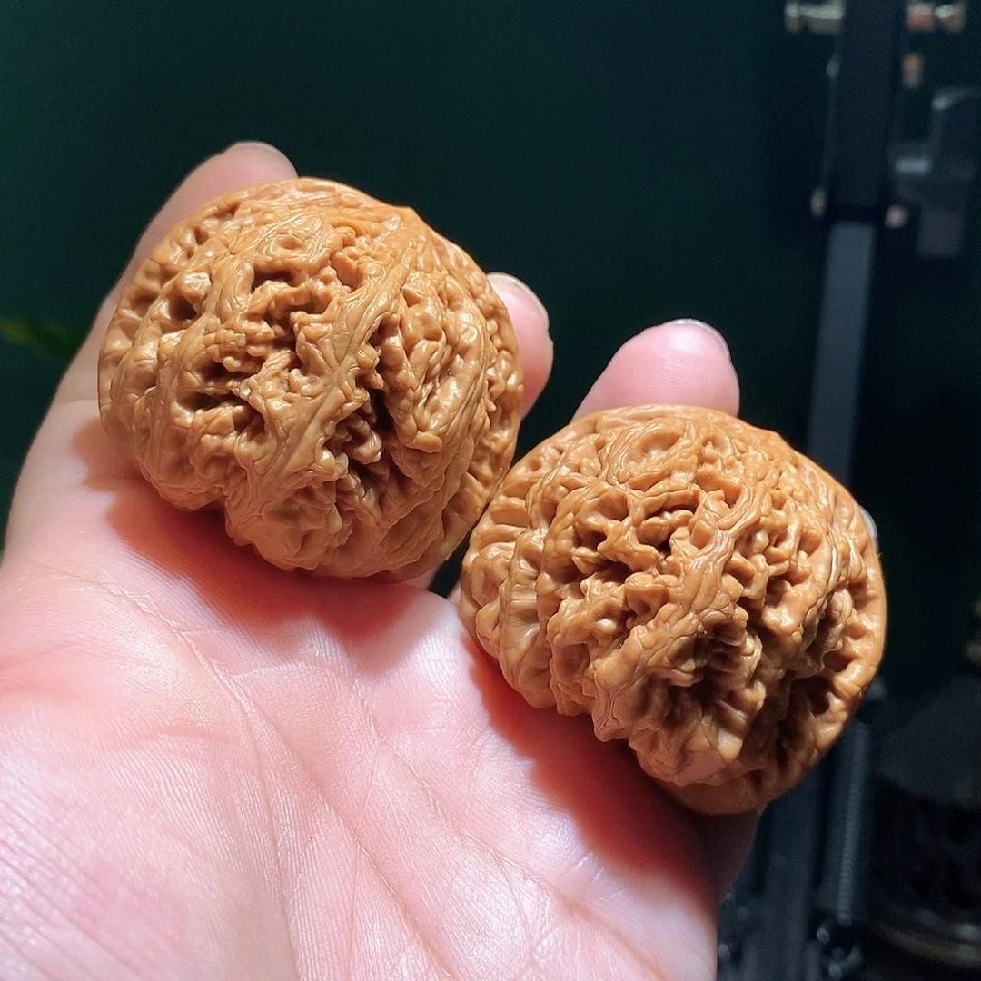 文玩核桃把件47大粗筋
