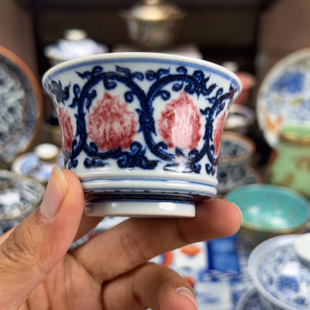 幸***哥瓷片景德镇手工手绘陶瓷