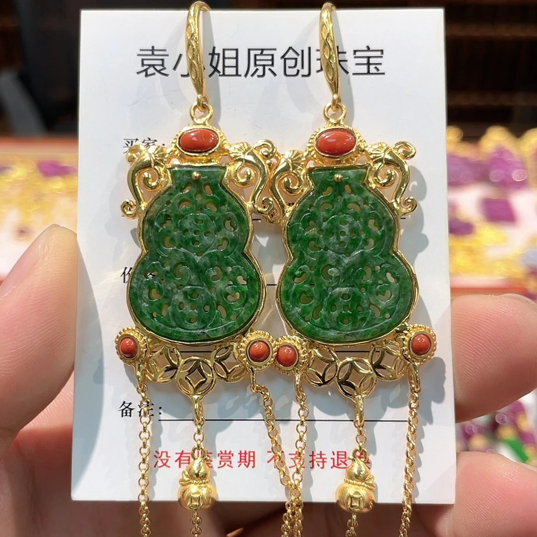 锦纶非金属耳坠耳饰