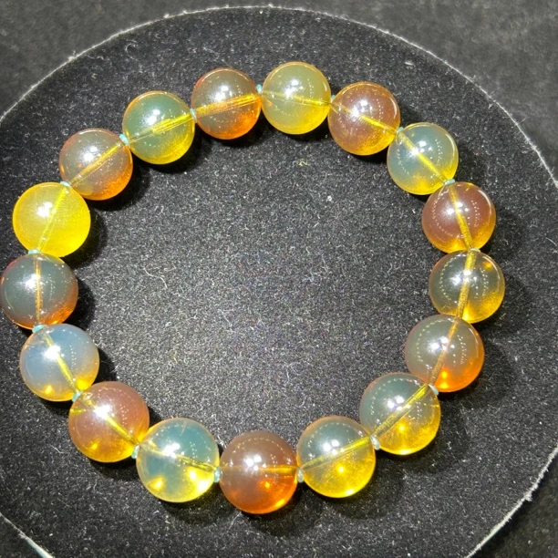 缅甸琥珀茶宝手串