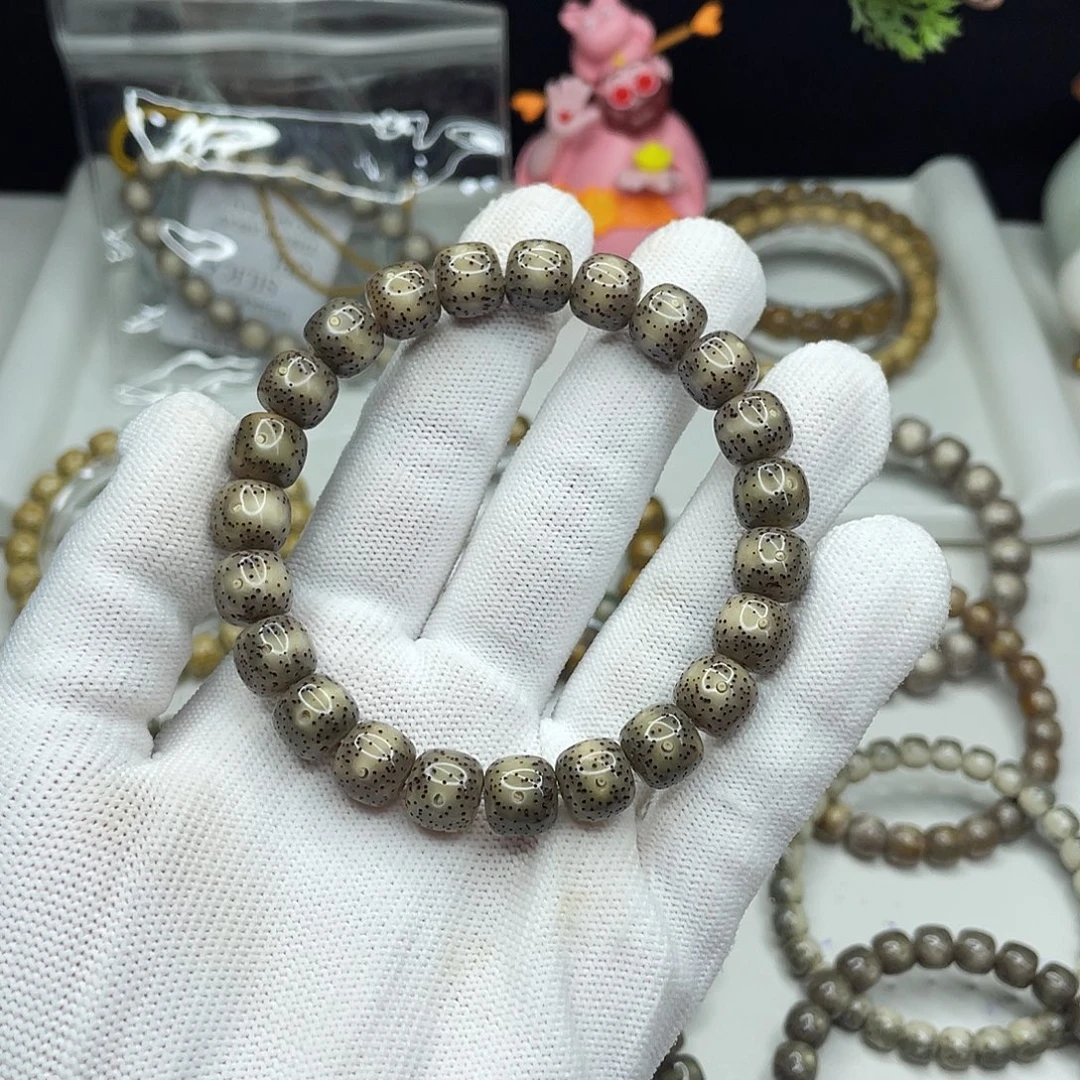 星月菩提手串10mm 全玉化冰糖一线天