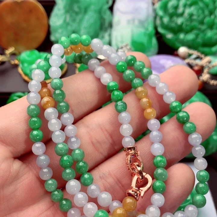 毛衣链未镶嵌翡翠