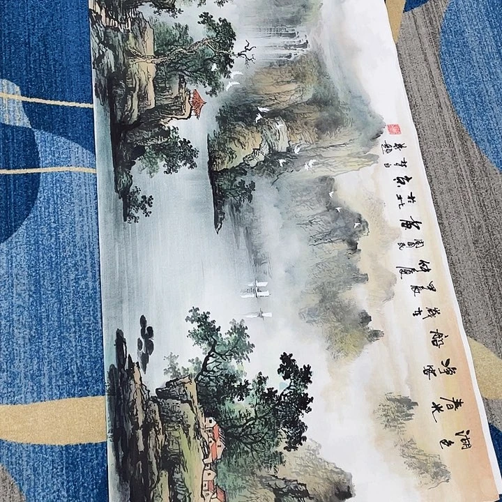 国画乐*昂绘画作品周国民画芯