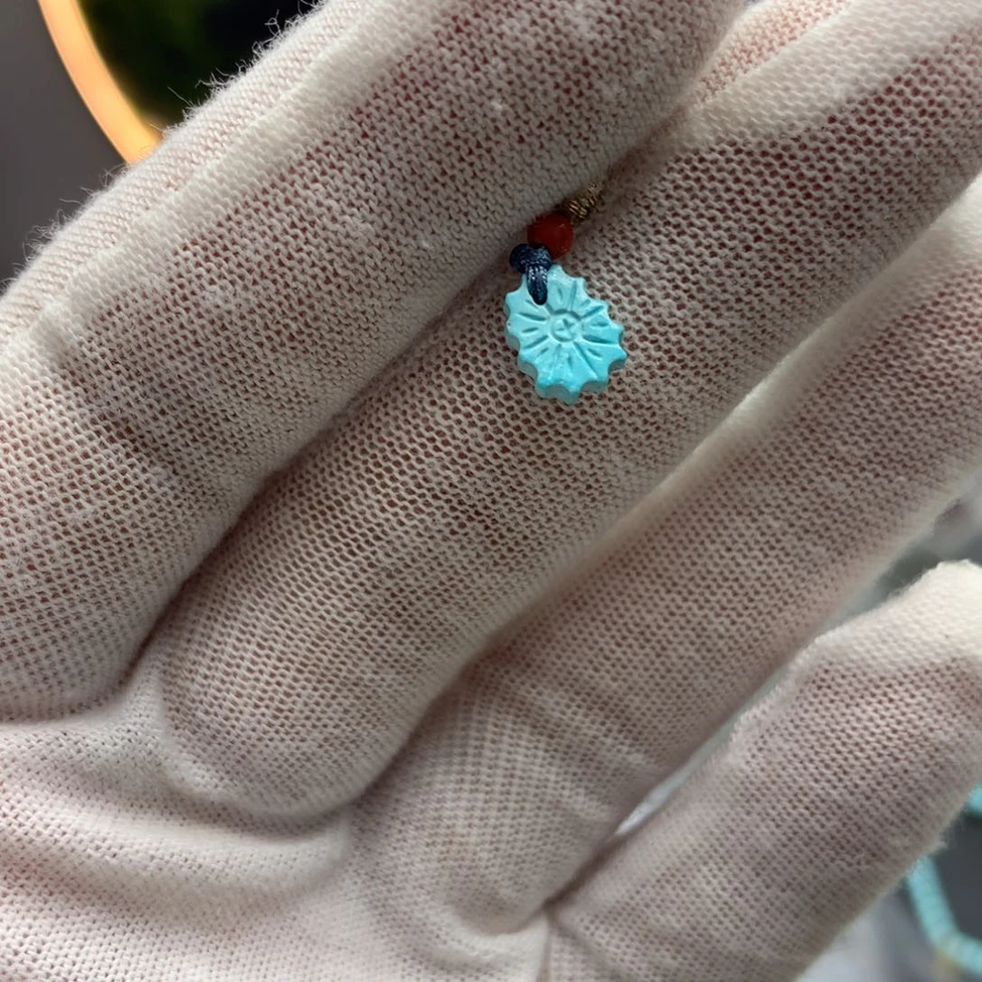 绿松石挂件未镶嵌