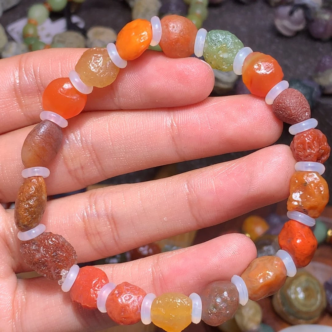 未镶嵌玛瑙/玉髓珠宝半成品