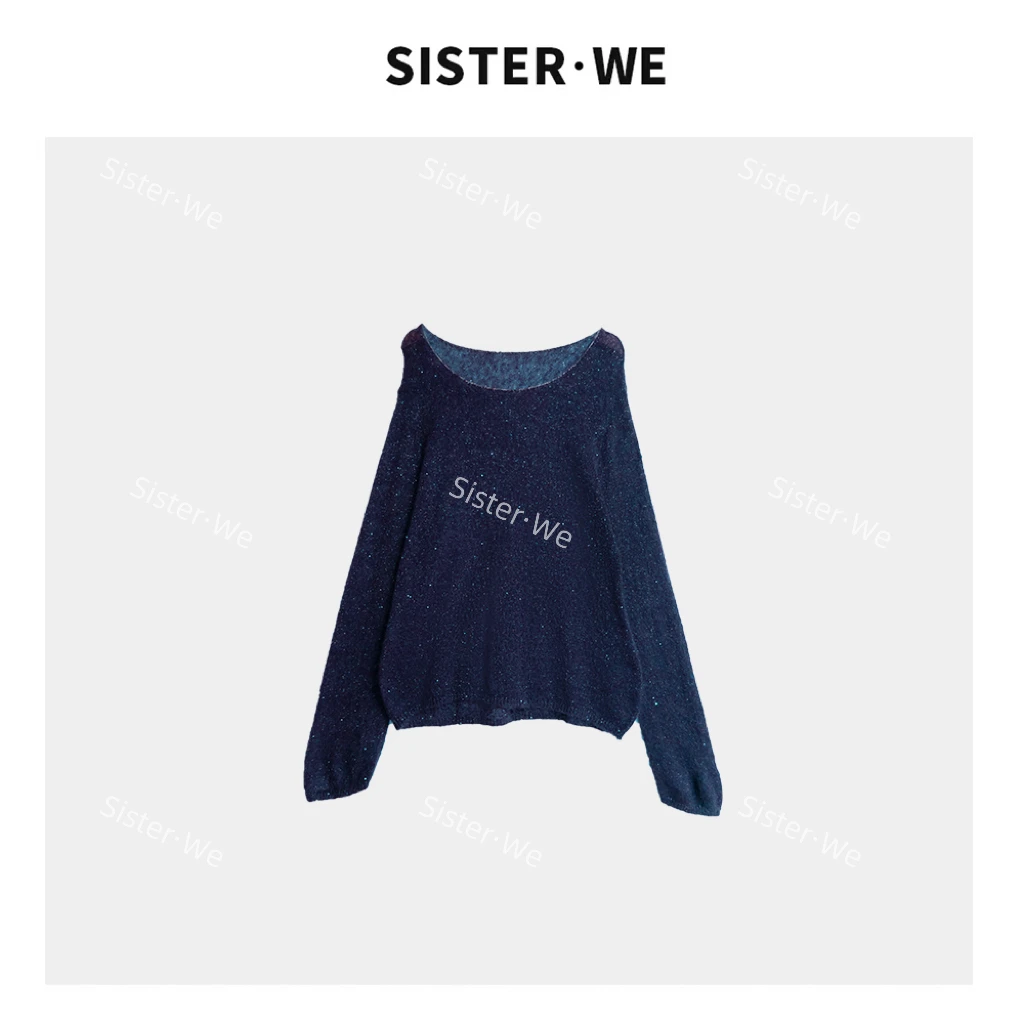 【no退no换】薇姐【星澜】Sister·We秋季松弛感软糯长袖针织衫  6161