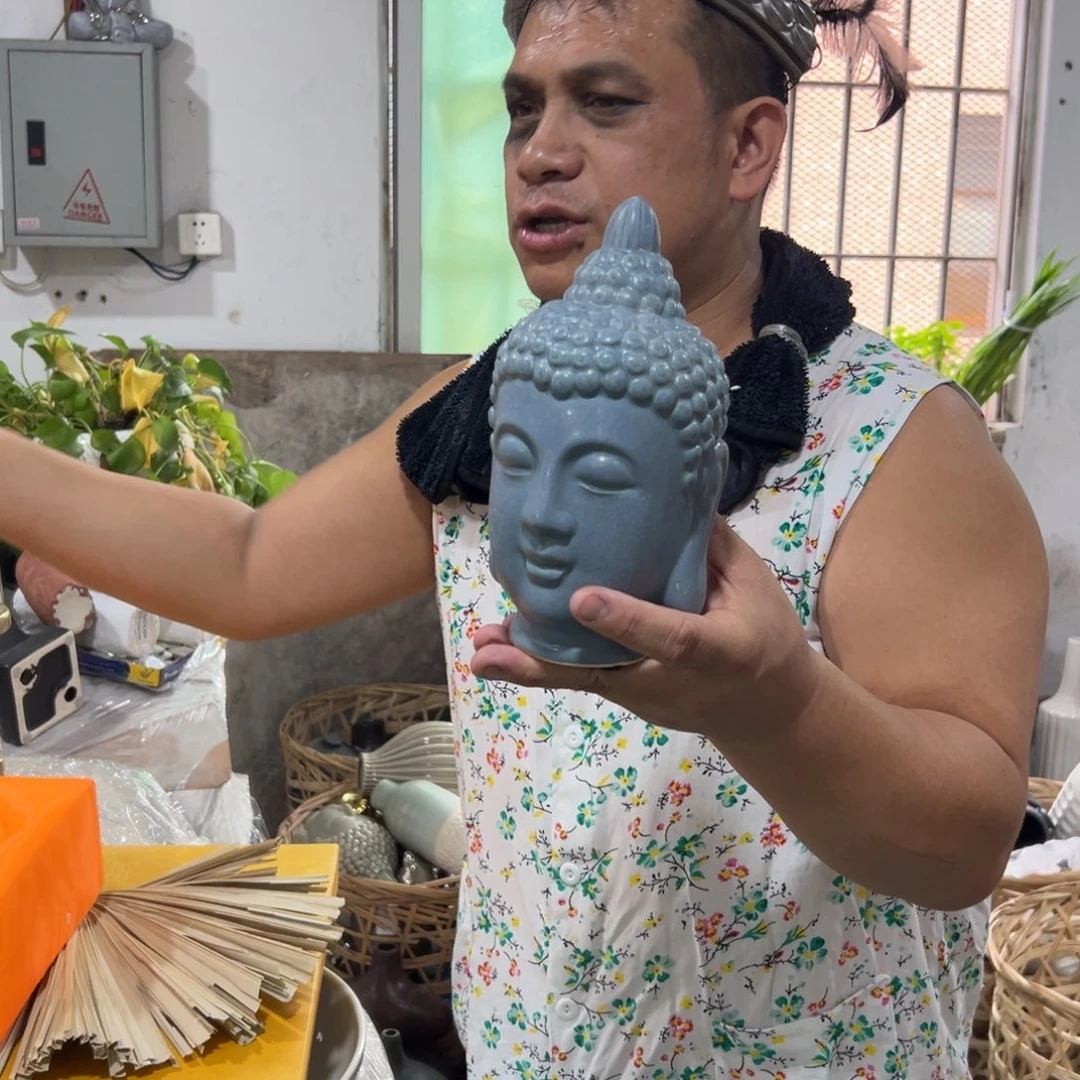 摆件10 号高温陶瓷工艺饰品（部分微瑕）