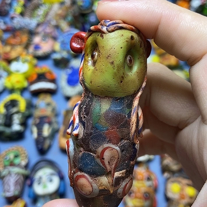 琉璃颈饰微瑕小精灵不退换