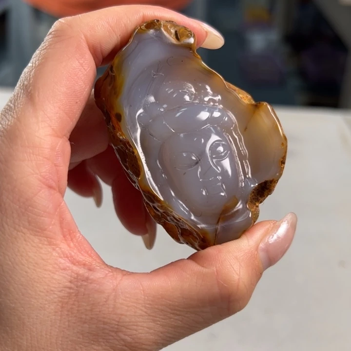 玛瑙/玉髓吊坠(不含链)未镶嵌