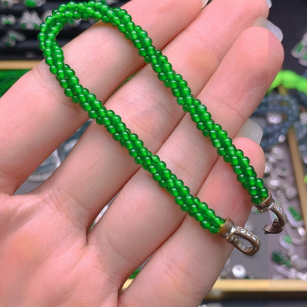 未镶嵌手链翡翠天然