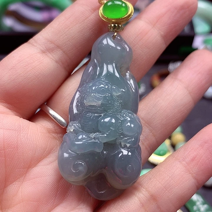 颈饰未镶嵌翡翠翡翠