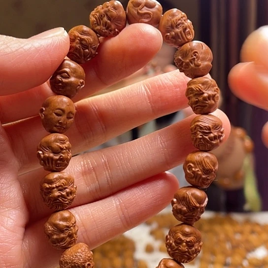 手串/手链橄榄核龙纹桃核