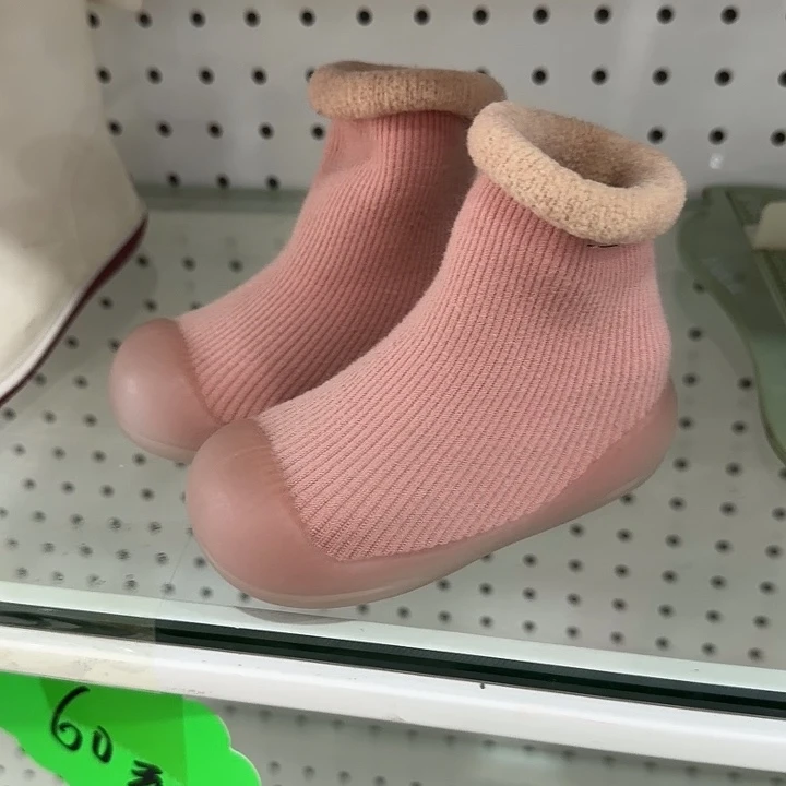 加绒硅胶学步鞋软底不包邮