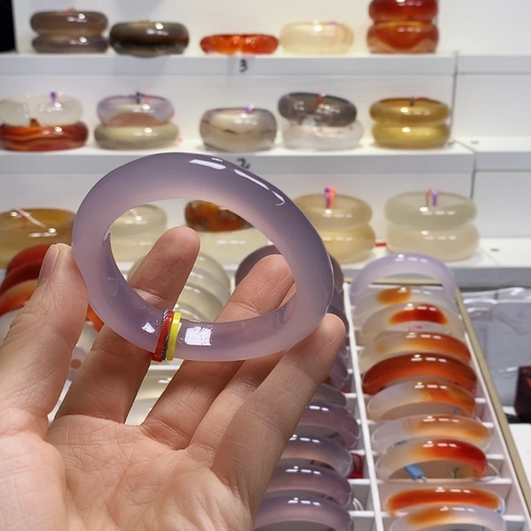 玛瑙/玉髓未镶嵌手镯