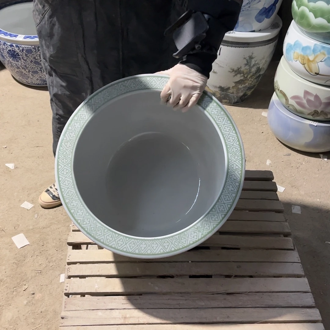 瓷片绿勾莲42.88888888