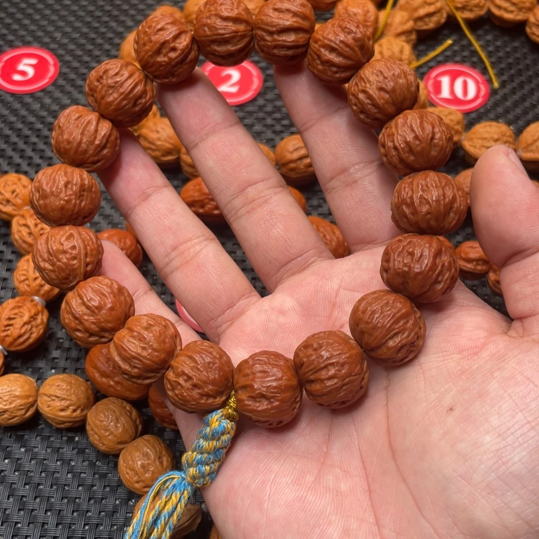 健***哥文玩核桃手串磨盘