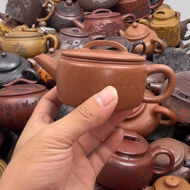 紫砂茶壶紫砂壶钮裂
