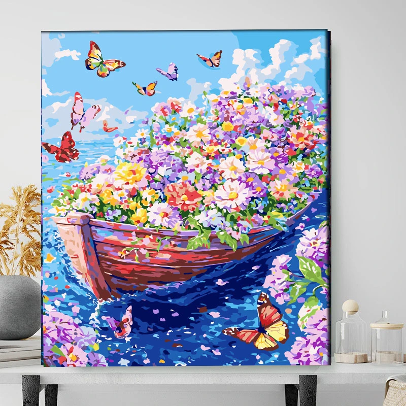 数字油画人物卡通风景动漫DIY合集装饰客厅卧室高质量数字油画