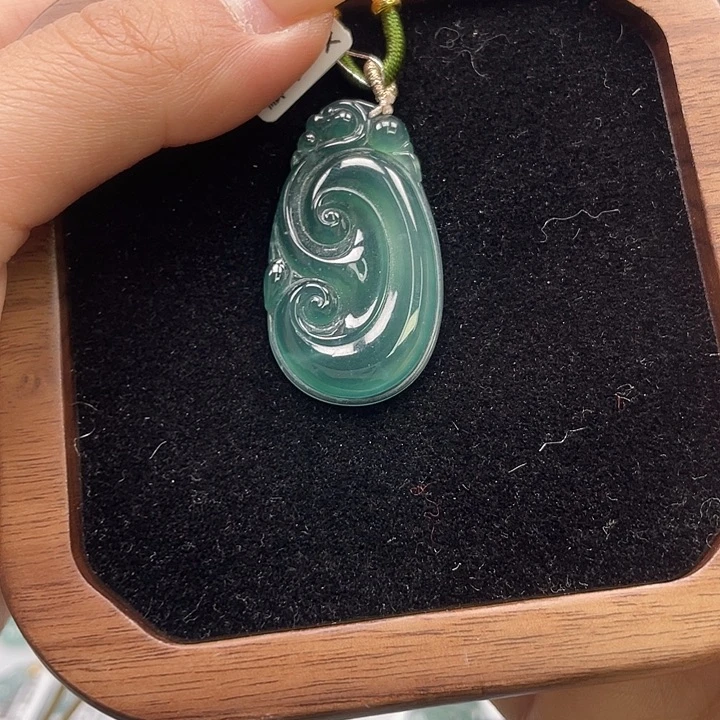 翡翠未镶嵌套链天然a货翡翠