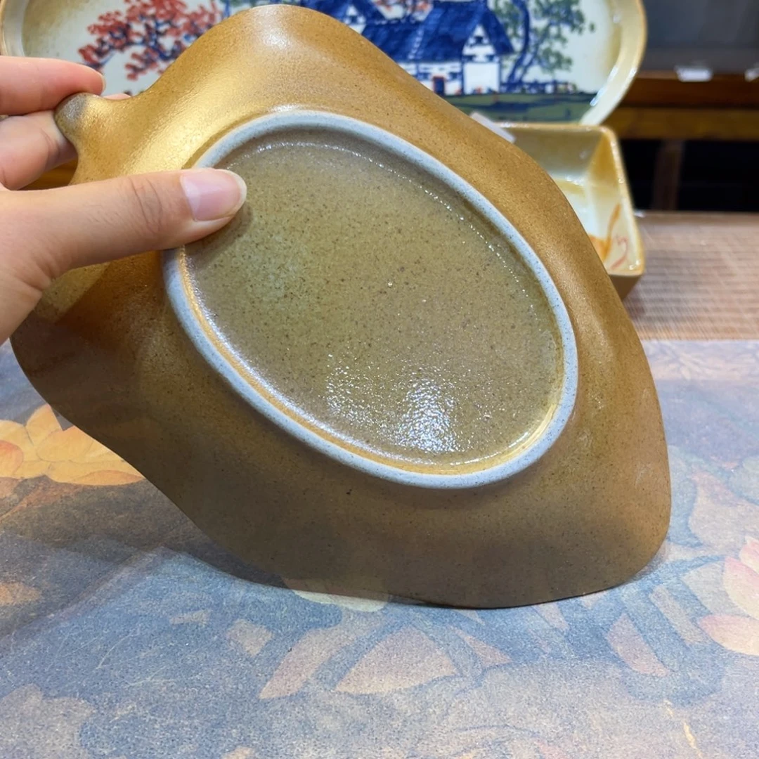 瓷片二*花景德镇手工制作