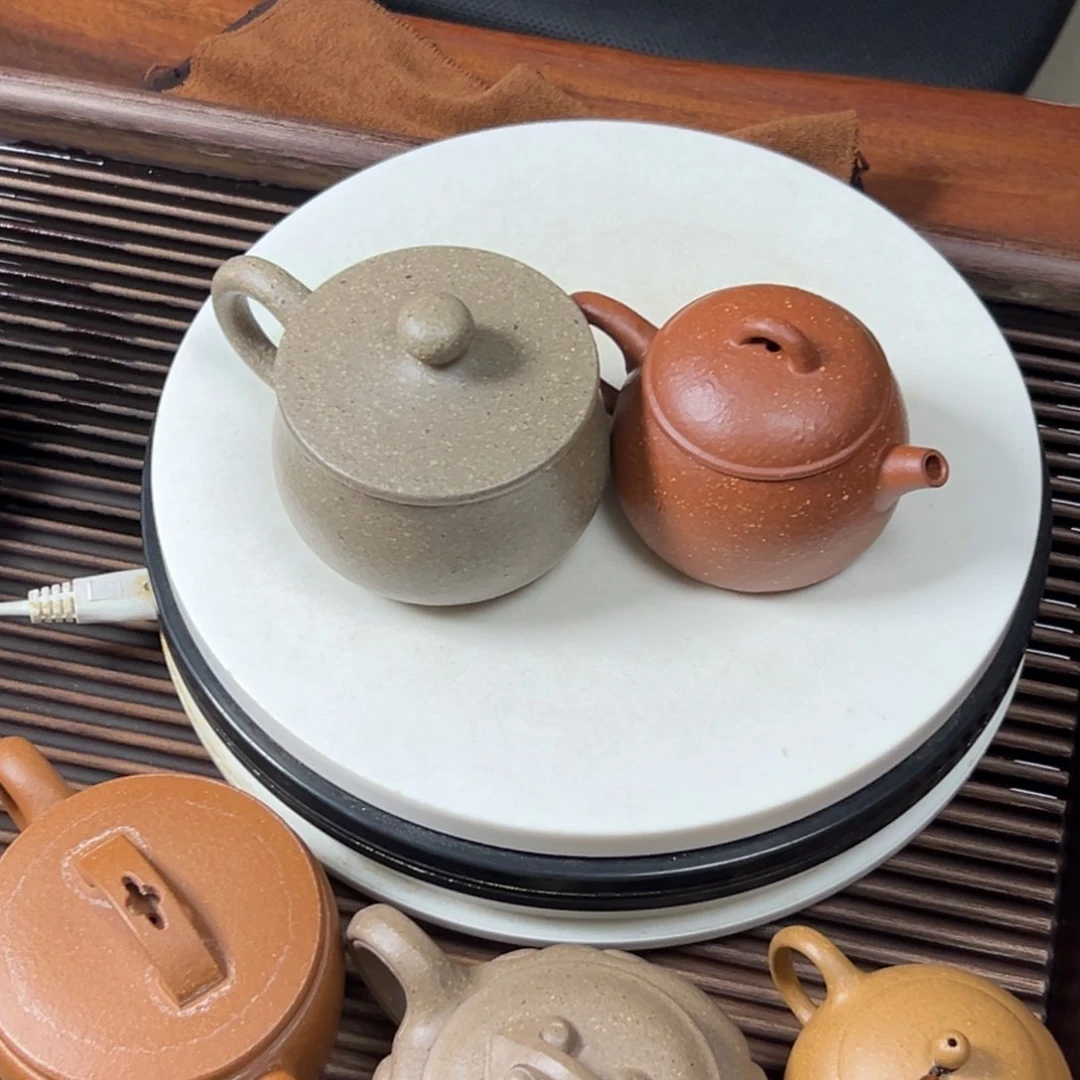 丫***丫茶壶紫砂红将破小土豆加盖杯