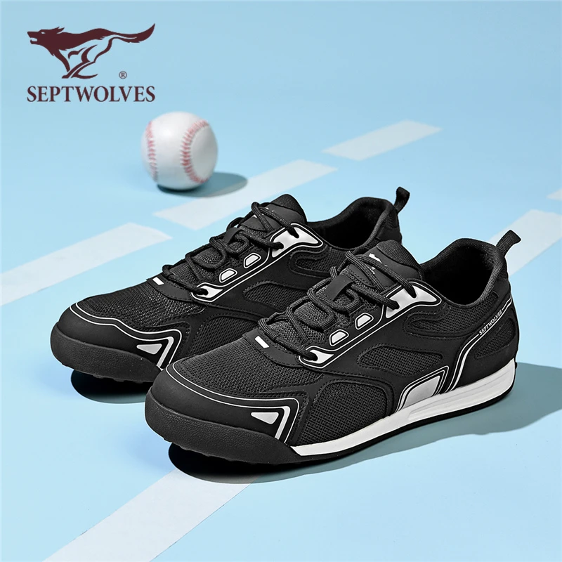 七匹狼男鞋夏季透气网面阿甘德训鞋男士百搭网红时尚休闲运动潮鞋