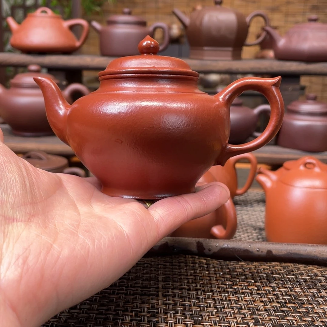 紫砂茶壶康**品宜兴原矿紫砂手工制220