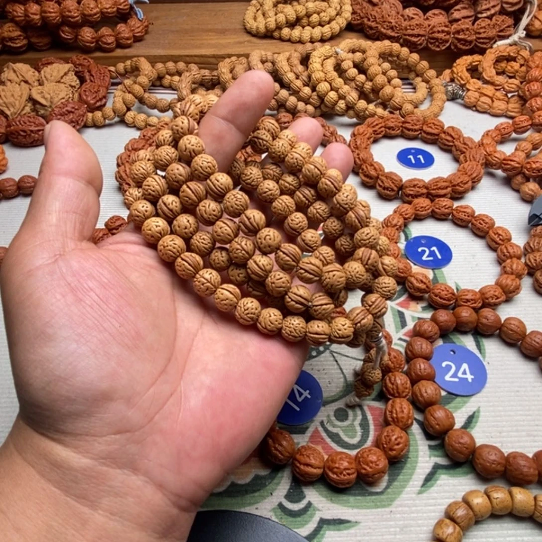 皮****桃核手串福利108博挂桃核