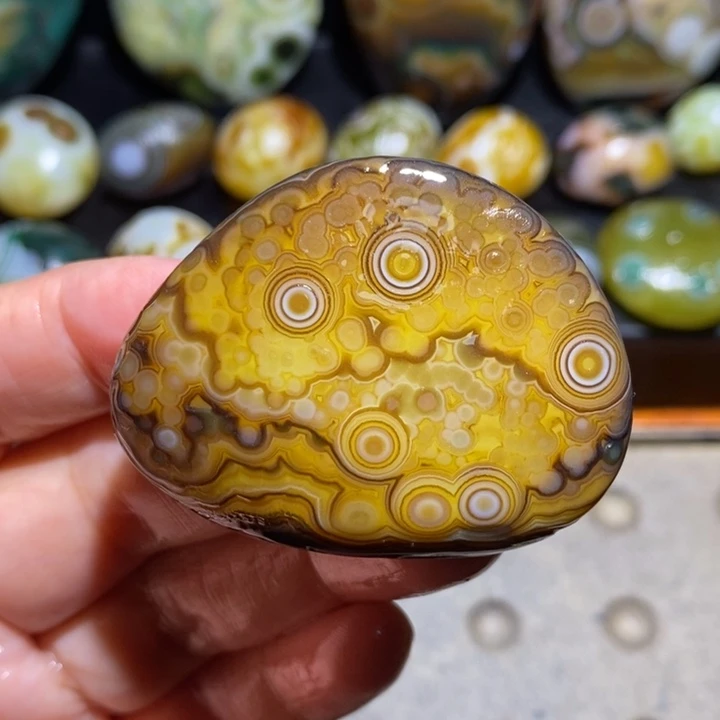 未镶嵌玛瑙/玉髓珠宝半成品19