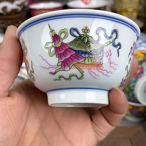 景德镇陶瓷藏式茶碗