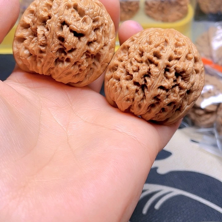 文玩核桃吊坠华北将军