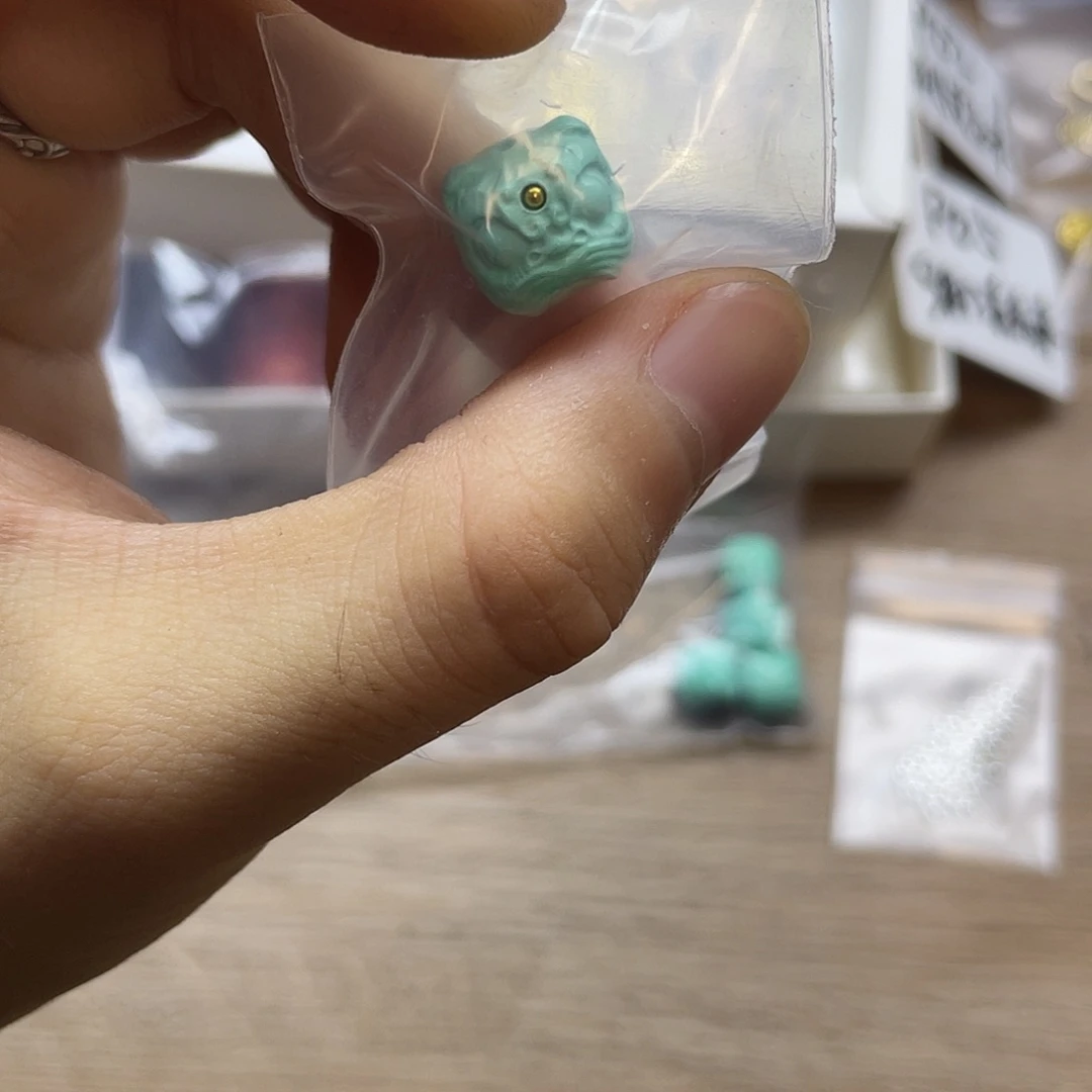 聚酯纤维醒狮头配件1个
