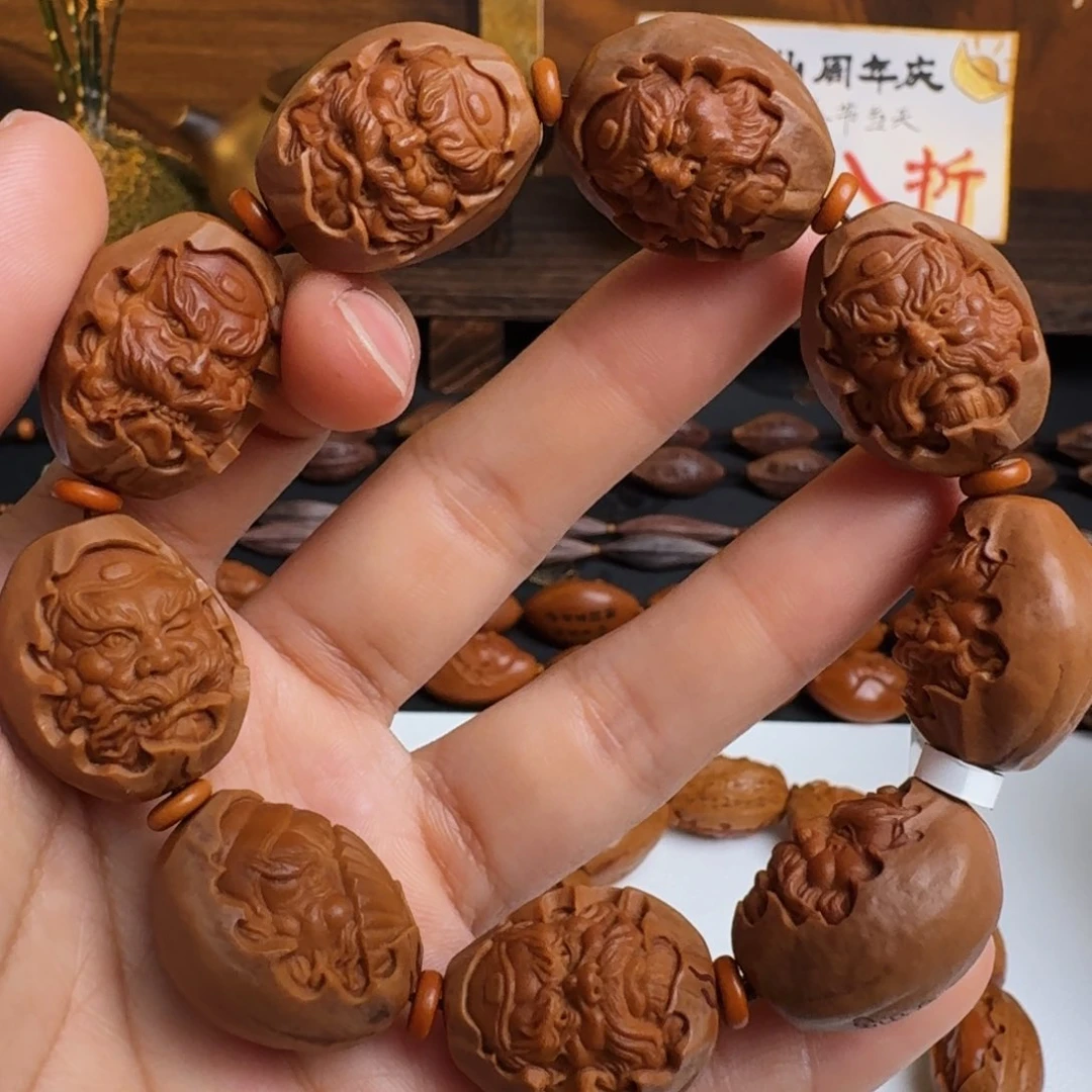 橄榄核手串/手链钟馗百态