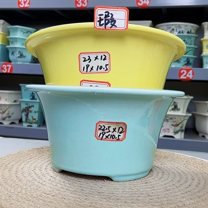 紫砂花瓶紫砂花盆