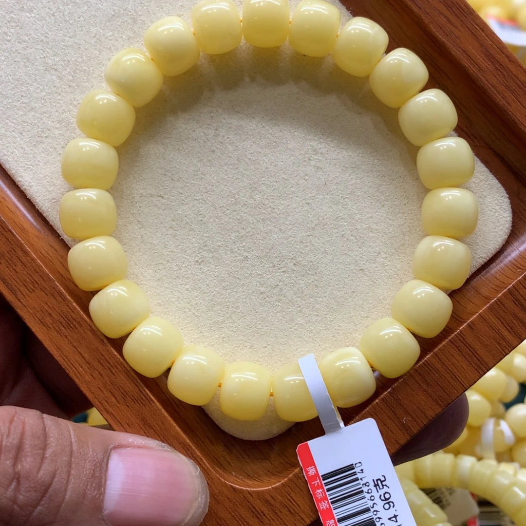 未镶嵌蜜蜡手链汤*圆蜜蜡