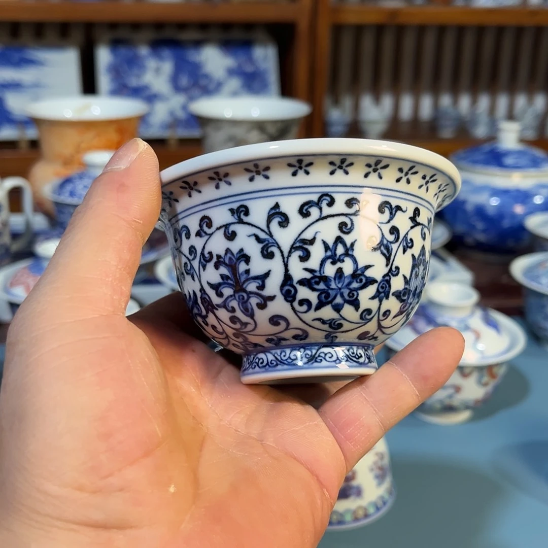 錡镇堂手工手绘杯