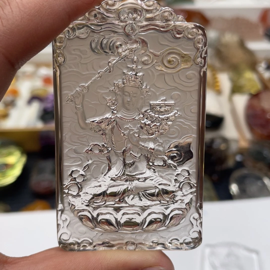 水晶颈饰未镶嵌胡*、定制