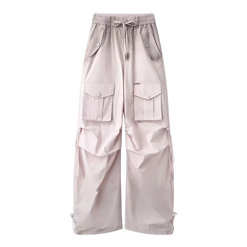 VO2025新款设计师甜酷风宽松工装裤