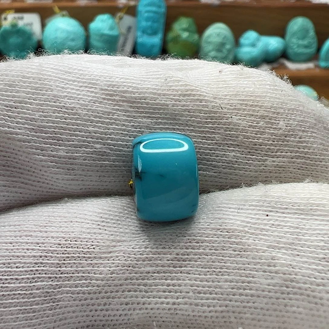 绿松石直切珠 未镶嵌