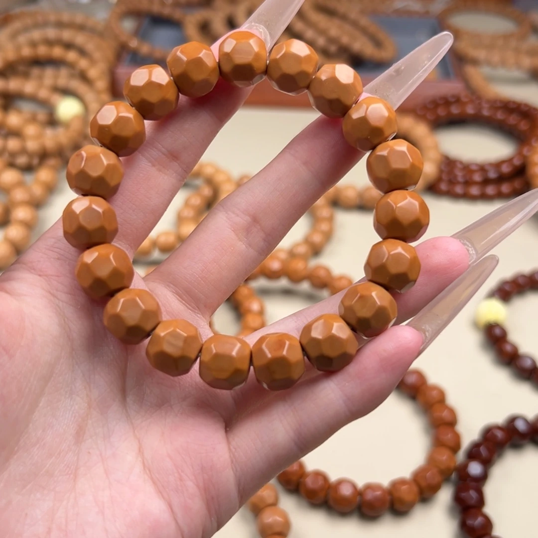 猴头核桃手串钻石奶酪自然走色55.8