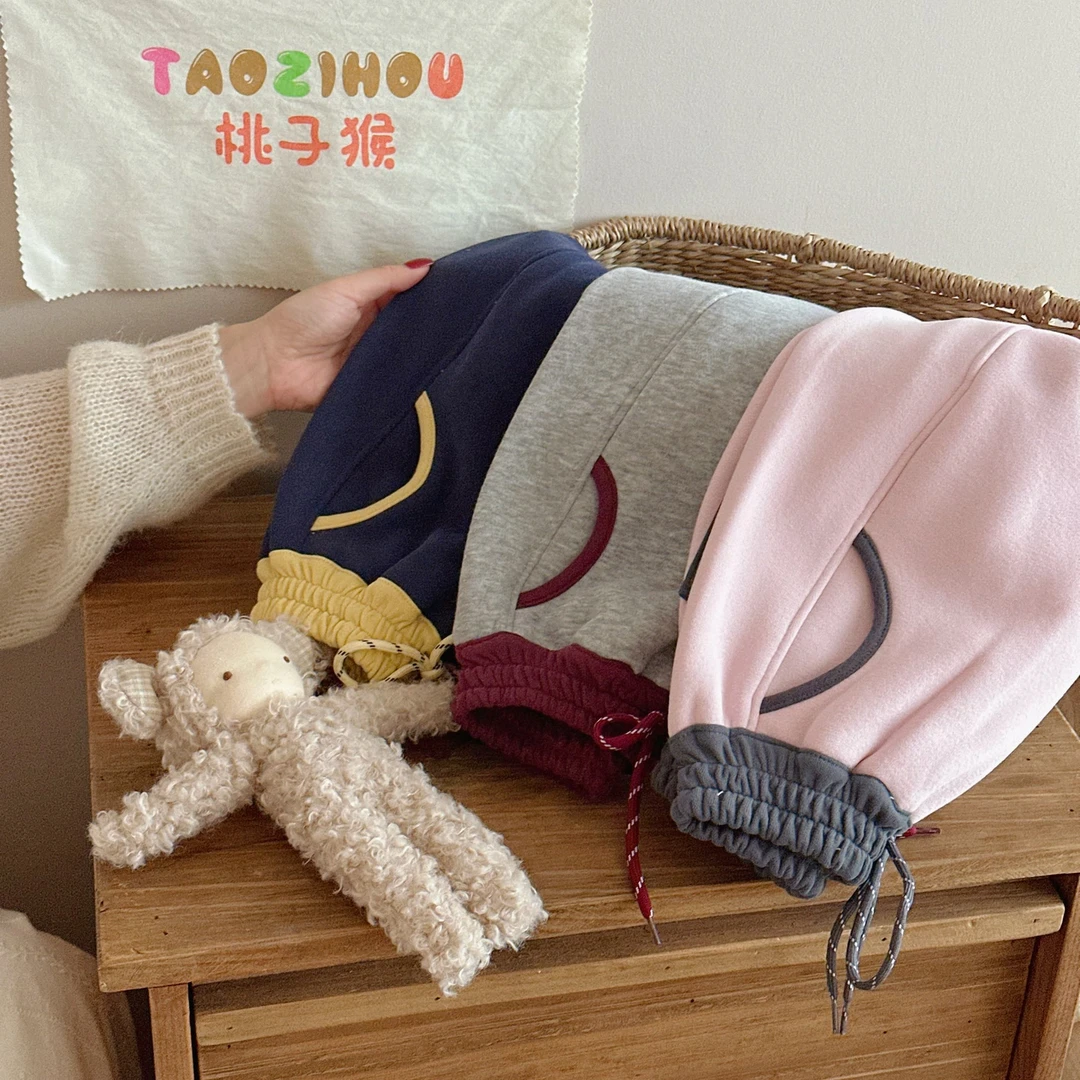 【480克加厚奥利绒】一条过冬男女童儿童卫裤校园神裤HD25909