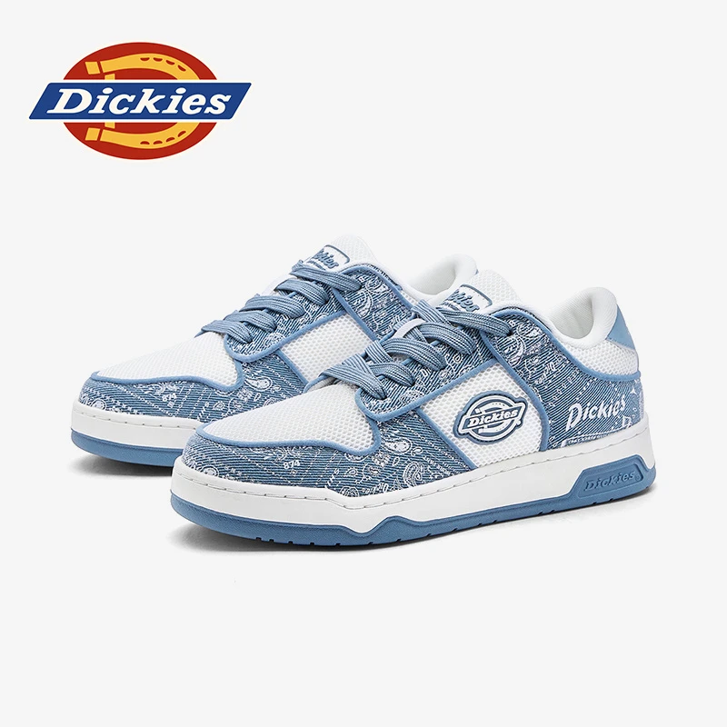 Dickies2025秋冬新款百搭时尚休闲板鞋潮流男士透气低帮圆头板鞋