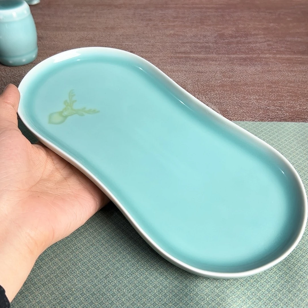 龙泉云间青瓷小米茶器