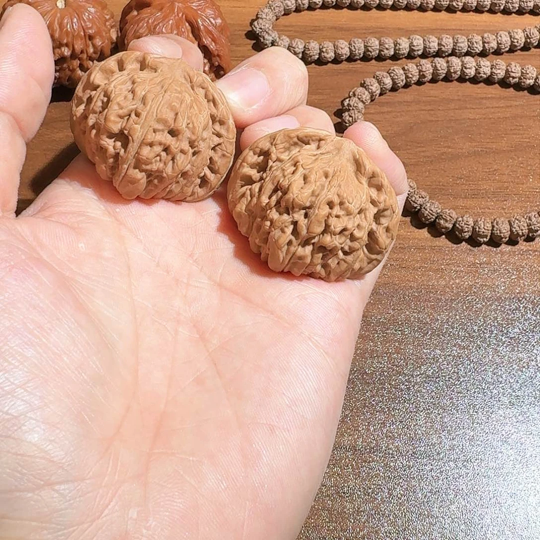 文玩核桃吊坠四座楼